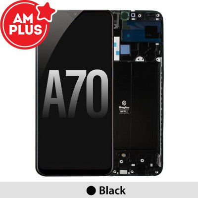 Samsung Galaxy A70 A705F AMPLUS LCD Screen Replacement Digitizer with Frame-Black Samsung Galaxy A70 A705F AMPLUS LCD Screen Replacement Digitizer with Frame-Black